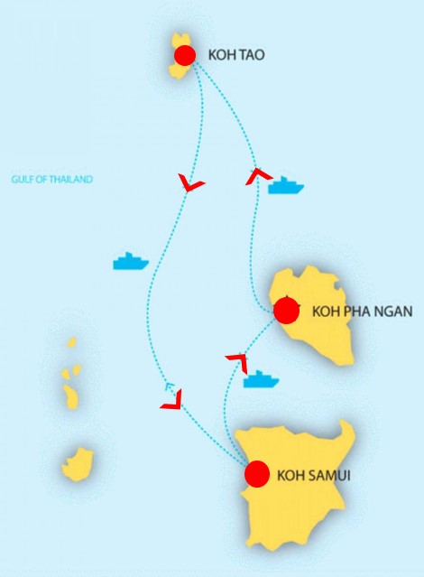 koh tao carte