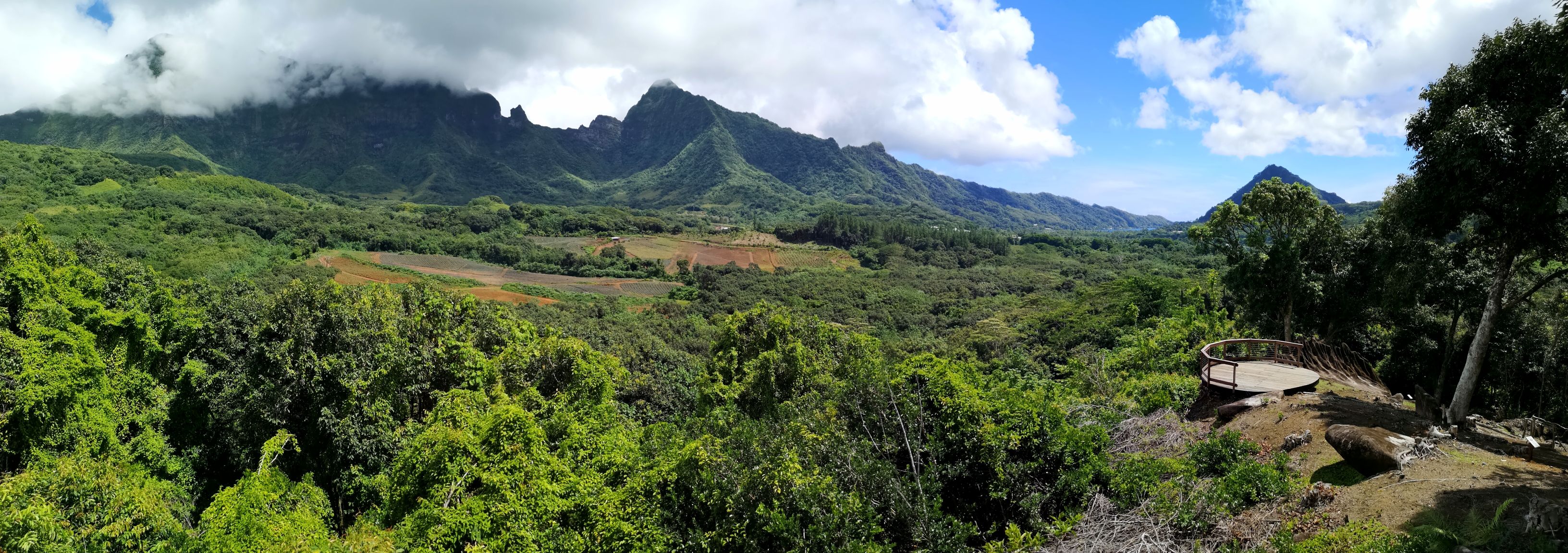 raiatea vue sommet