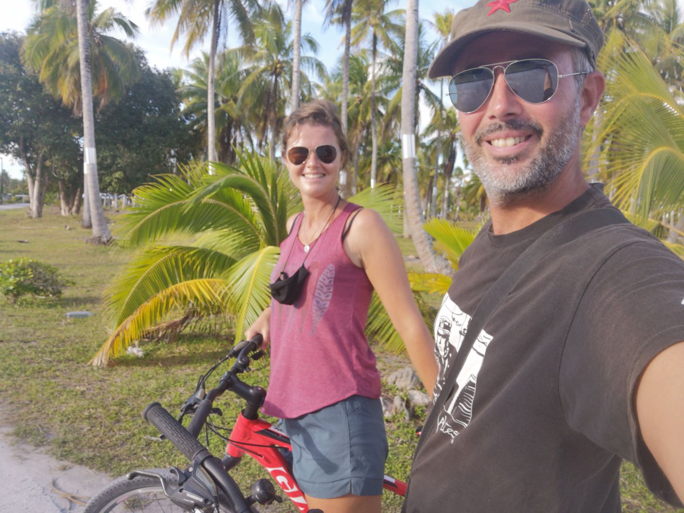 tikehau balade en vélo