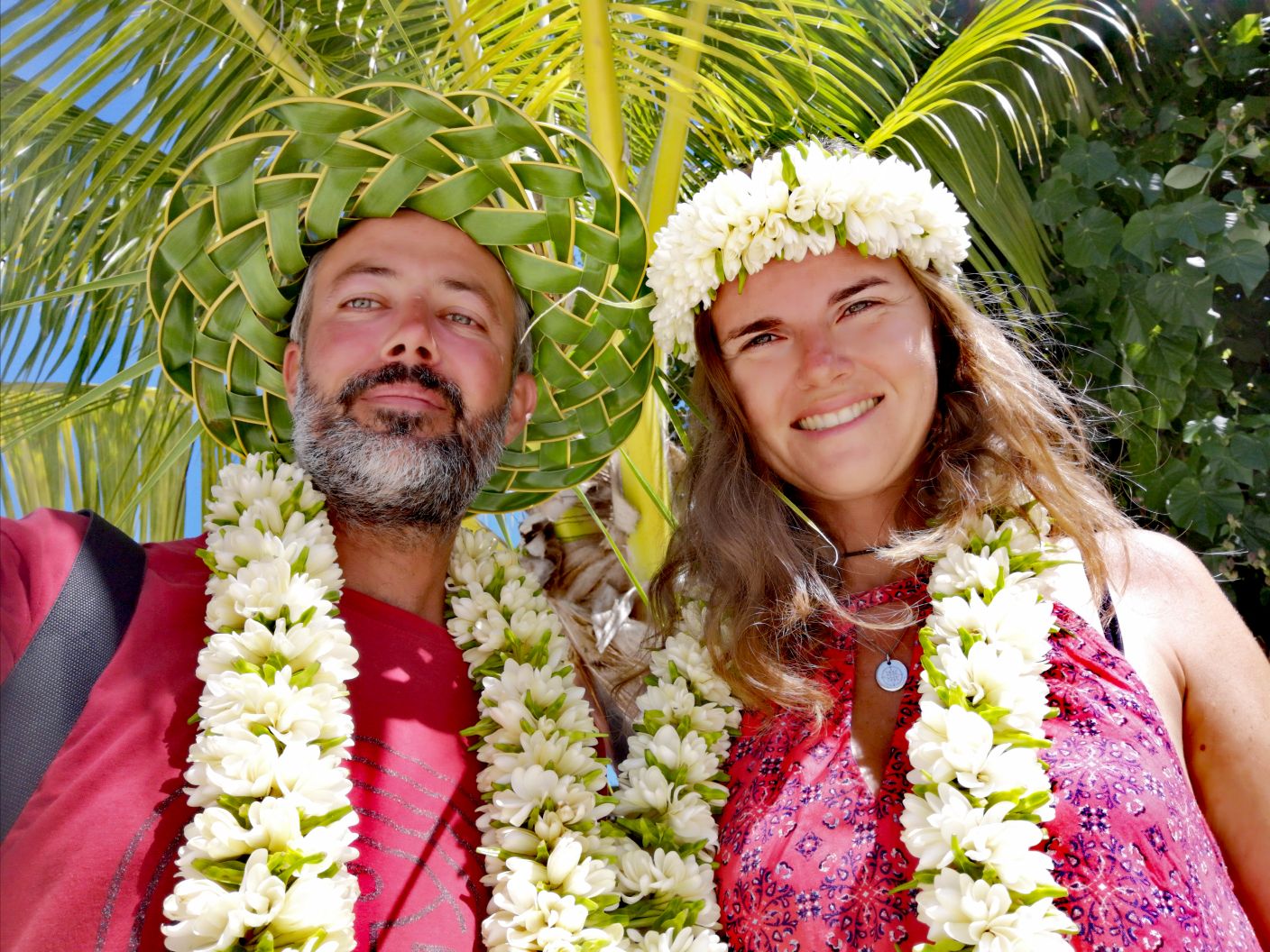 tahiti colliers de fleur