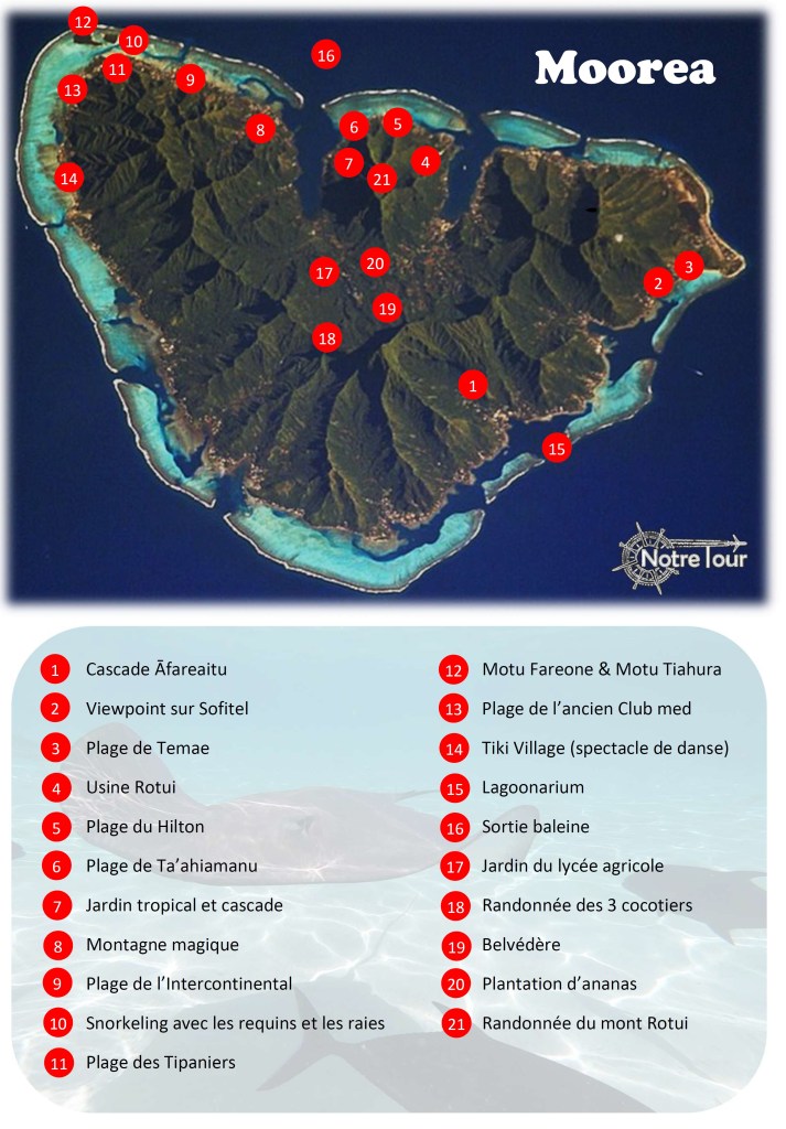 carte Moorea